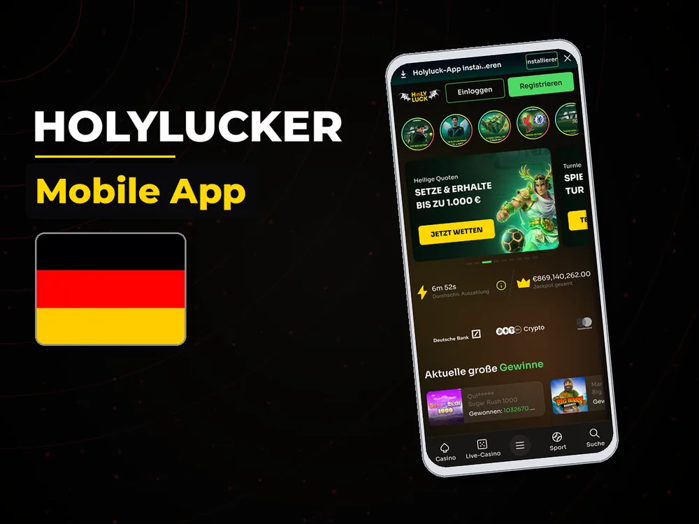 Holylucker - Mobile App