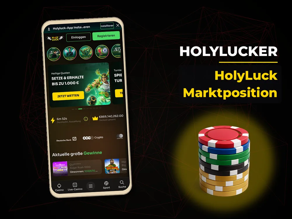 Holylucker - HolyLuck Marktposition
