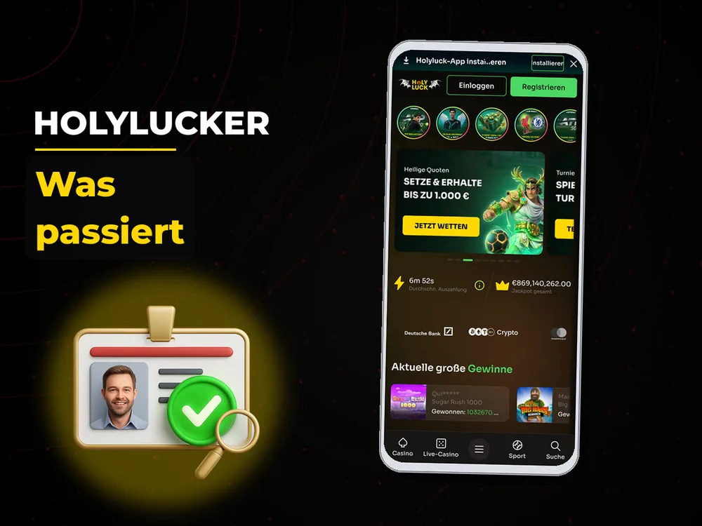 Holylucker - Was passiert