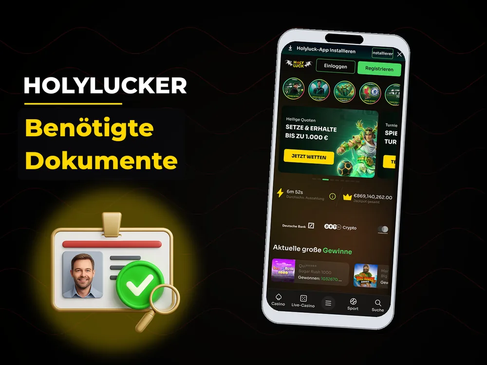 Holylucker - Benötigte Dokumente