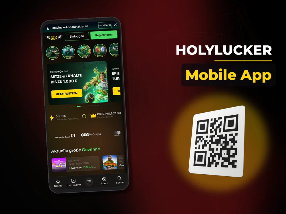 Holylucker - Mobile App