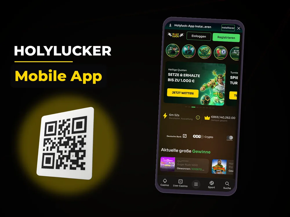 Holylucker - Mobile App