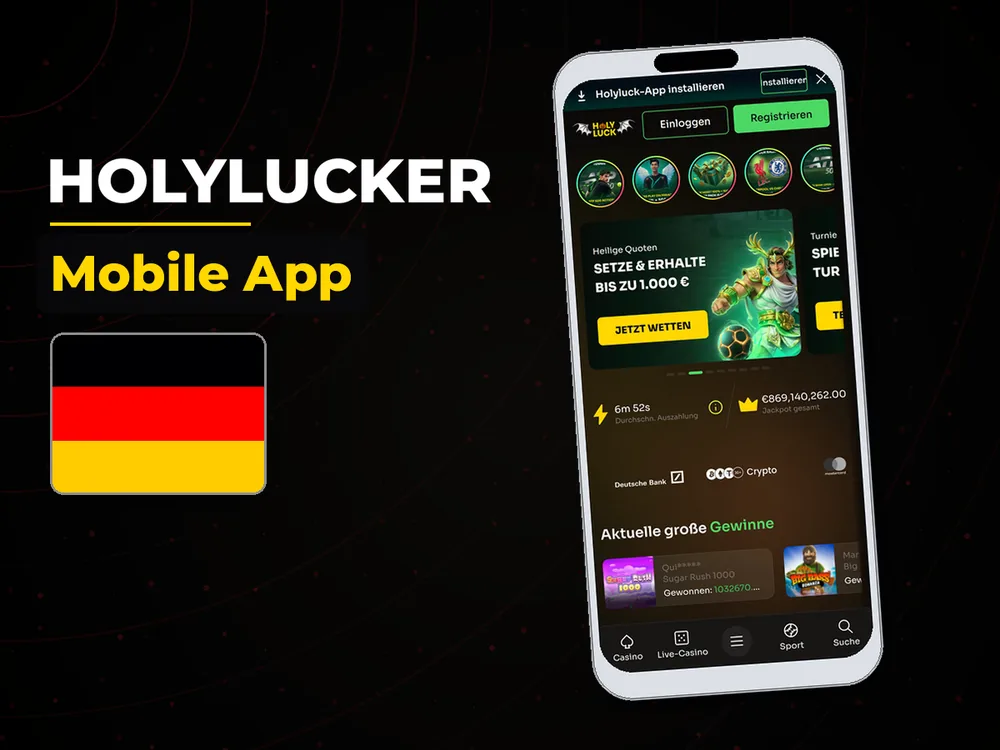 Holylucker - Mobile App
