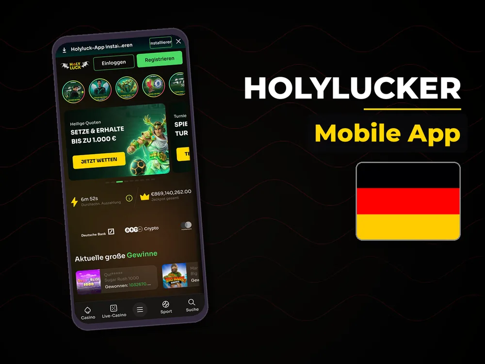 Holylucker - Mobile App