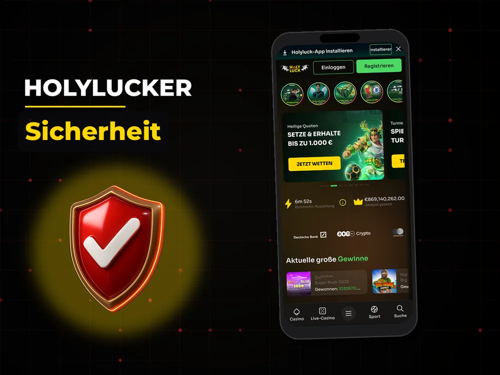Holylucker - Sicherheit