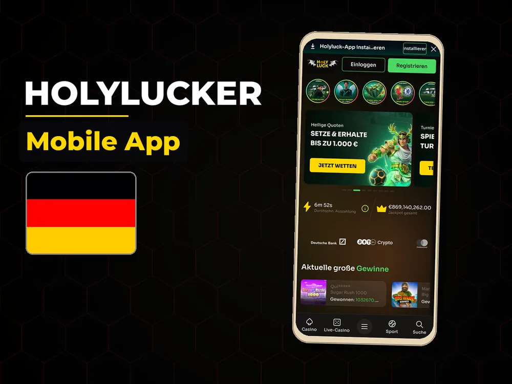 Holylucker - Mobile App